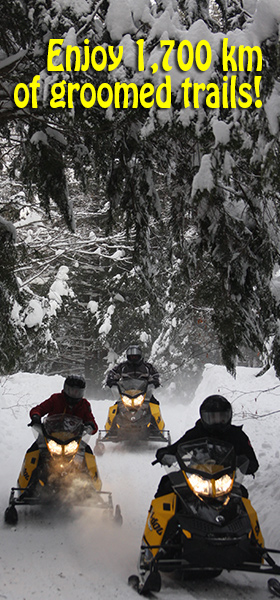 snowmobile ski-doo rental at deerhurst by back country tours