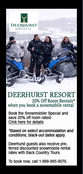 discount at Deerhurst Resort, 20% off room rate