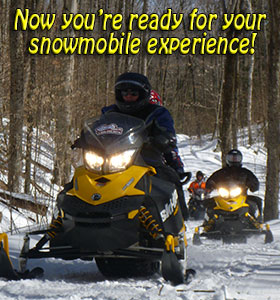 now you are ready for snowmobiling muskoka and haliburton ontario
